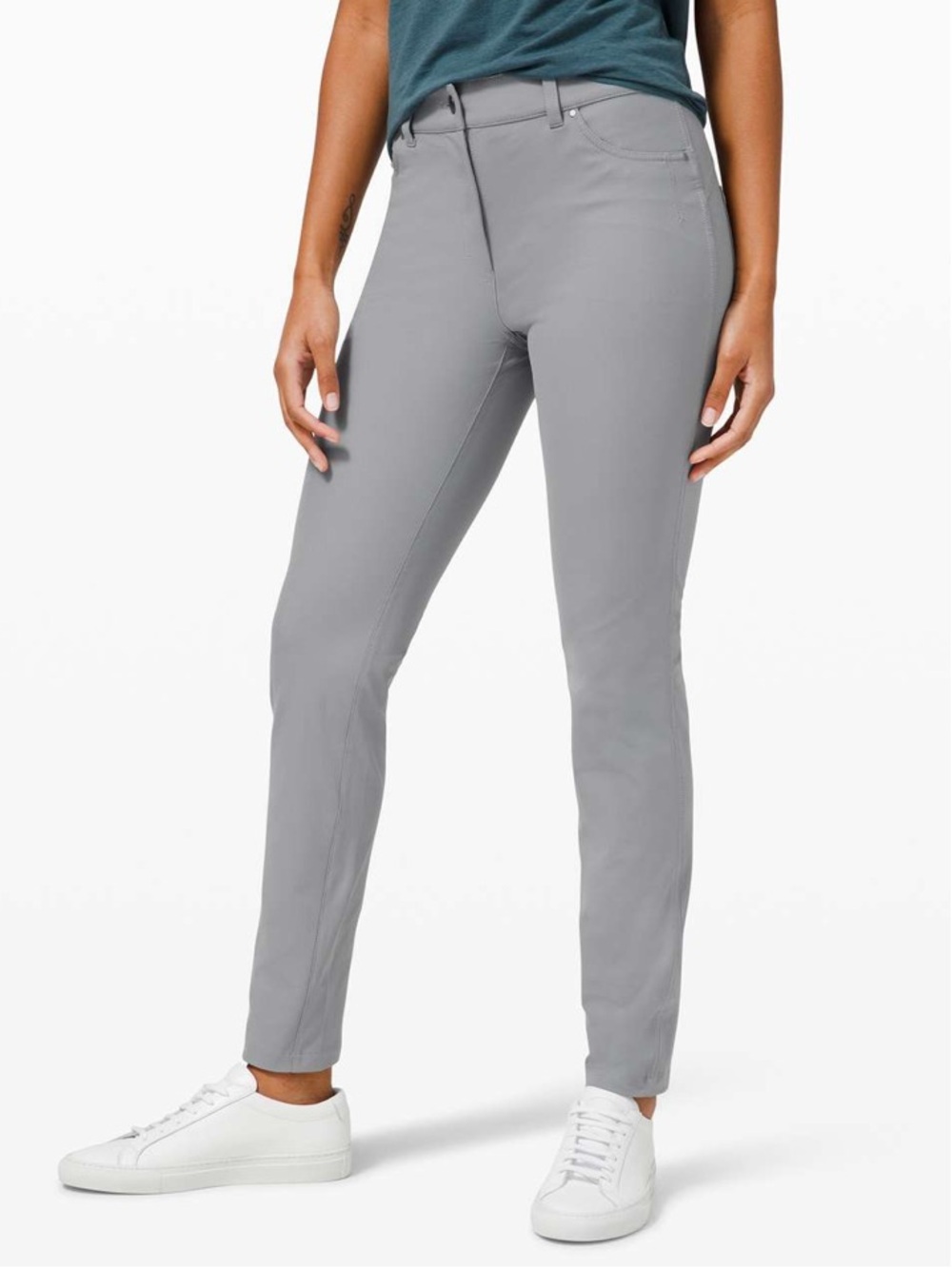 Women’s Lululemon City Sleek 5 Pocket Pant | Size 10 | Rhino Grey
